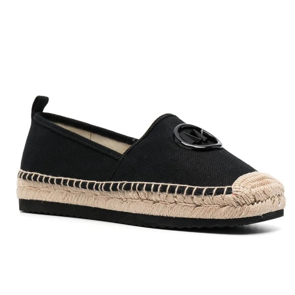 🔥HP🔥 MICHAEL KORS Lenny Canvas Slip-On Espadrille